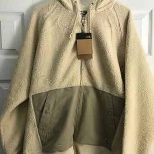 The North Face Mens Fleece Jacket Hoodie Size Large